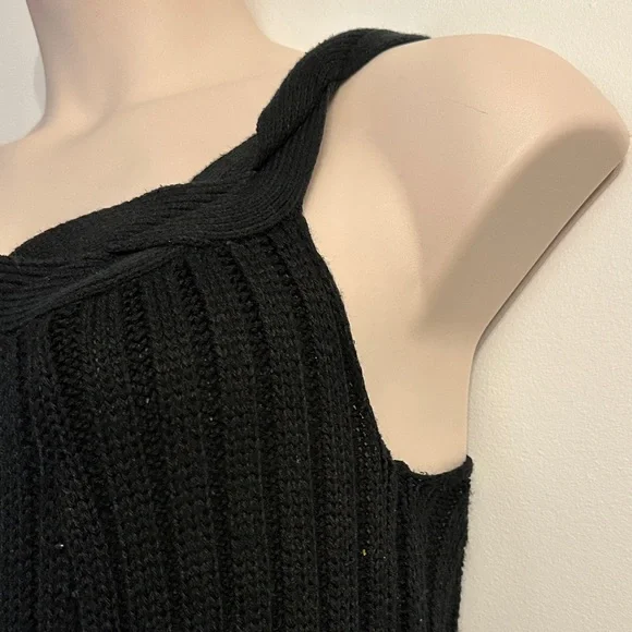 Knitted black dress - Picture 4 of 5